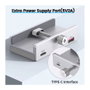 Equip Hub USB-C 128968 2xUSB-A 1xUSB-C 1xSD 1xTF Clip Ajustable