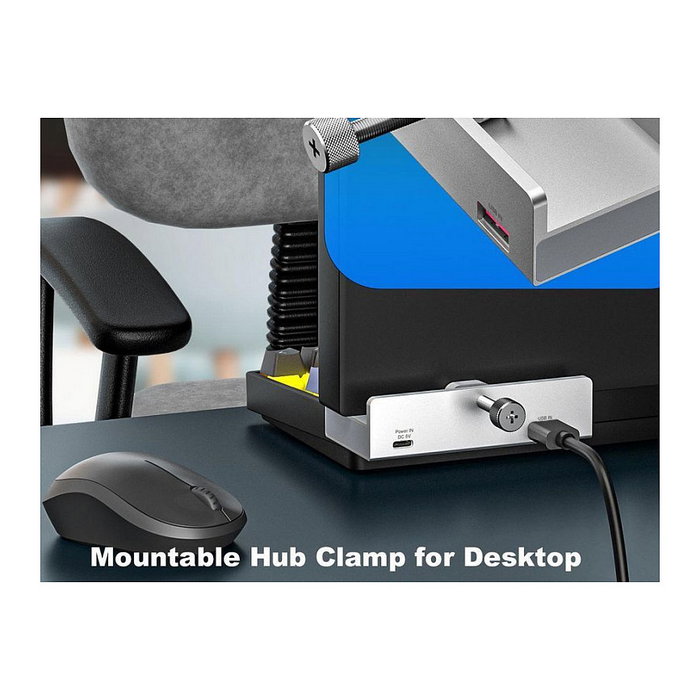 Equip Hub USB-C 128968 2xUSB-A 1xUSB-C 1xSD 1xTF Clip Ajustable