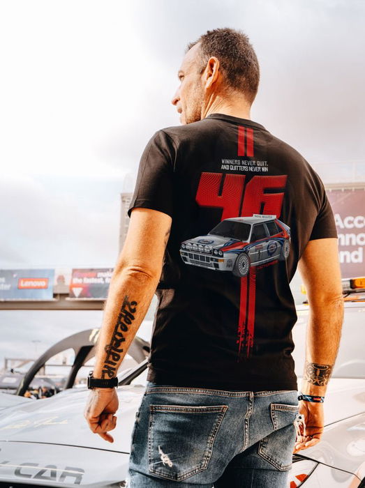 Camiseta de Manga Corta Hombre RADIKAL WINNERS NEVER QUIT Negro L Camiseta de Manga Corta Hombre RADIKAL WINNERS NEVER QUIT Negro L