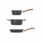 Livoo Juego de utensilios de cocina de 5 piezas - Negro - MZP147