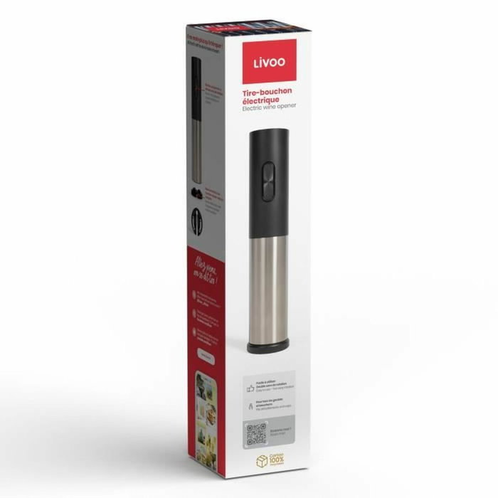 Livoo Sacacorchos Eléctrico Blanco Livoo Sacacorchos Eléctrico Blanco