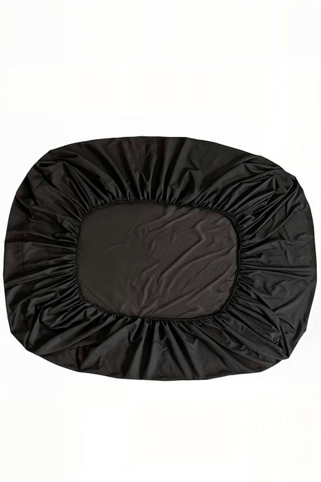 L'essentiel linge de maison Juego de Sábanas Individuales 100x200cm Algodón Poliéster Negro Marrón Confortable