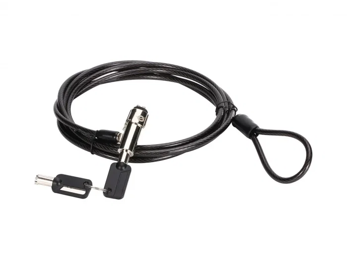 Conceptronic CUSTODIO02BN Cable de seguridad Nano con llave, 1,8 m, Negro Conceptronic CUSTODIO02BN Cable de seguridad Nano con llave, 1,8 m, Negro