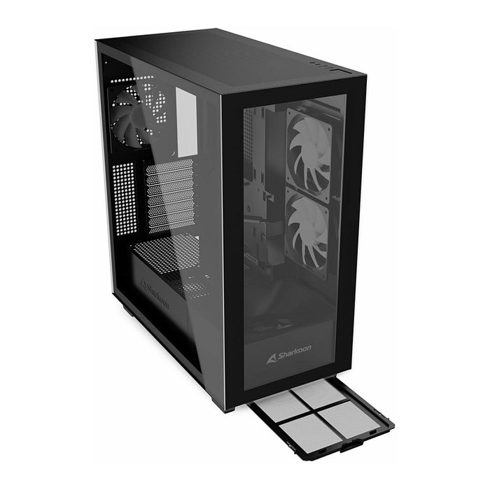 Sharkoon Rebel C60 Midi Tower Negro RGB