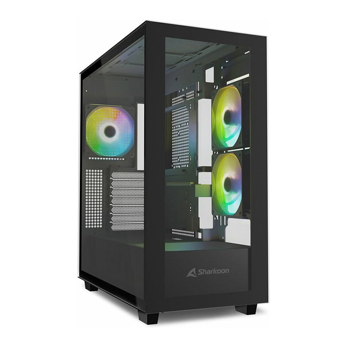 Sharkoon Rebel C60 Midi Tower Negro RGB