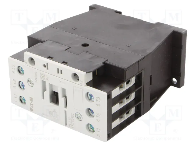 EATON ELECTRIC DILL12 Contactor 3-polar 12A 24VAC