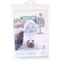 NATURE Juego de 3 Fundas de Invierno para Plantas 30 g/m², Altura 75 cm x Diámetro 48 cm, Color Blanco