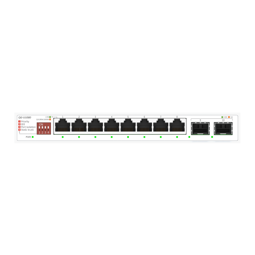ASUS QG-U1080 Switch de red 8 puertos 2.5G + 2 puertos 10G SFP+
