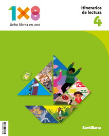 SANTILLANA, LECTURAS 4ºPRIMARIA 1X8 CONSTRUYENDO MUNDOS 2023