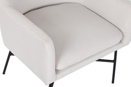 DKD Home Decor Sillon Scandi Greige Negro 62 x 75 x 66 cm