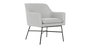DKD Home Decor Sillon Scandi Greige Negro 62 x 75 x 66 cm