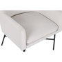 DKD Home Decor Sillón de Poliéster y Metal Greige