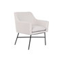 DKD Home Decor Sillón de Poliéster y Metal Greige