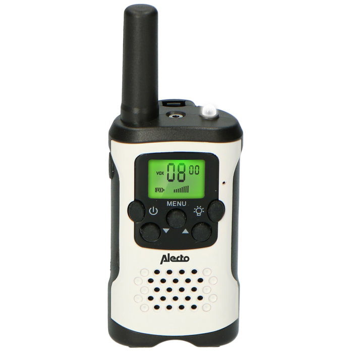 Alecto FR-175 Set de 2 Walkie Talkies 7 km Blanco/Negro Alecto FR-175 Set de 2 Walkie Talkies 7 km Blanco/Negro