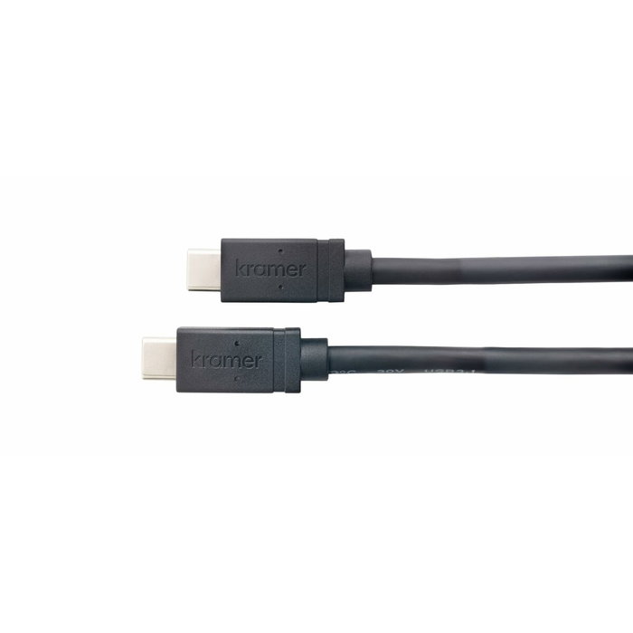 Kramer C-U32/FF Cable USB-C a USB-C USB 3.2 Gen-2 Negro