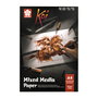 Sakura Cuaderno de papel para técnicas mixtas Koi A4 290 g de 12 hojas