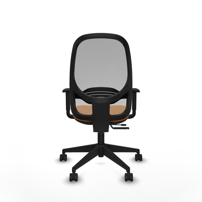 PIQUERAS Y CRESPO Silla de oficina Cilanco Naranja y Gris PIQUERAS Y CRESPO Silla de oficina Cilanco Naranja y Gris