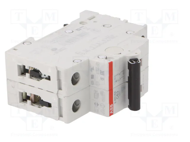 ABB S200 Interruptor magnetotérmico 63A 1+N ABB S200 Interruptor magnetotérmico 63A 1+N