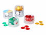 Innspiro Set de Gemas Acrílicas Circulares de 18mm Colores Básicos