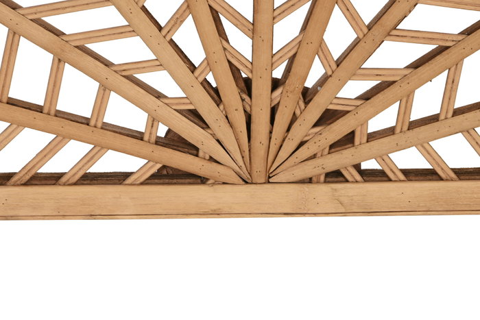 DKD Home Decor Cabecero de Bambú y Ratán Caflo Marrón Claro DKD Home Decor Cabecero de Bambú y Ratán Caflo Marrón Claro