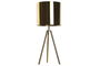 DKD Home Decor Lámpara Sobremesa Moderno Dorado Metal 25 x 60 x 25 cm