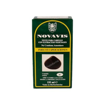 Novavis Tinte Vegetal 4C Castaño Ceniza