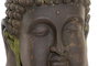 DKD Home Decor Macetero Buda Envejecido Negro