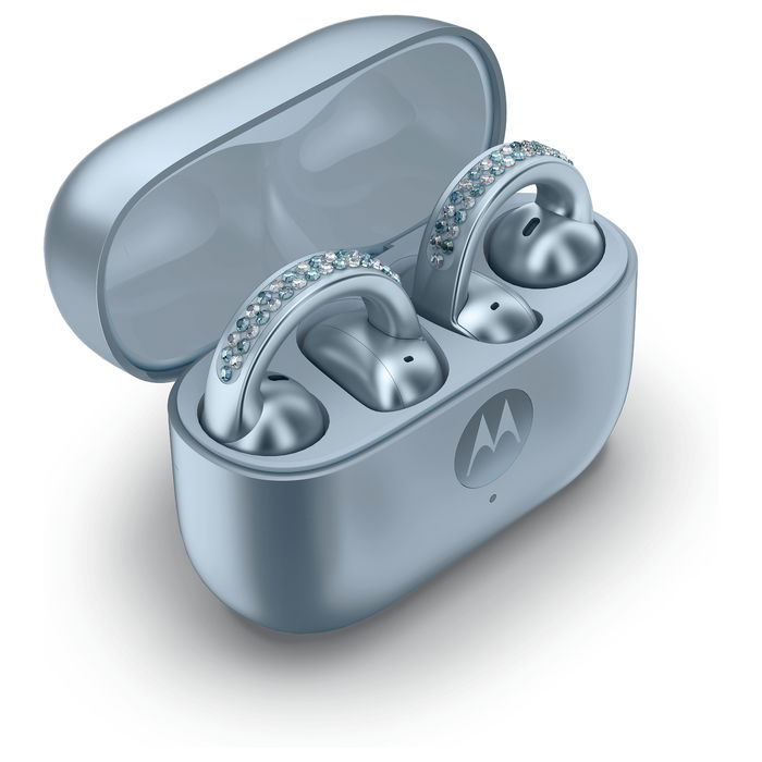 Motorola razr 40 Ultra - Bundle con moto buds loop - Smartphone plegable 6.9" P-OLED 120Hz, 256GB 8GB RAM, 5G, 50MP, Android 15, Batería 4500 mAh, Color Azul Motorola razr 40 Ultra - Bundle con moto buds loop - Smartphone plegable 6.9" P-OLED 120Hz, 256GB 8GB RAM, 5G, 50MP, Android 15, Batería 4500 mAh, Color Azul