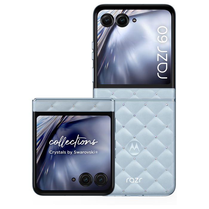 Motorola razr 40 Ultra - Bundle con moto buds loop - Smartphone plegable 6.9" P-OLED 120Hz, 256GB 8GB RAM, 5G, 50MP, Android 15, Batería 4500 mAh, Color Azul Motorola razr 40 Ultra - Bundle con moto buds loop - Smartphone plegable 6.9" P-OLED 120Hz, 256GB 8GB RAM, 5G, 50MP, Android 15, Batería 4500 mAh, Color Azul