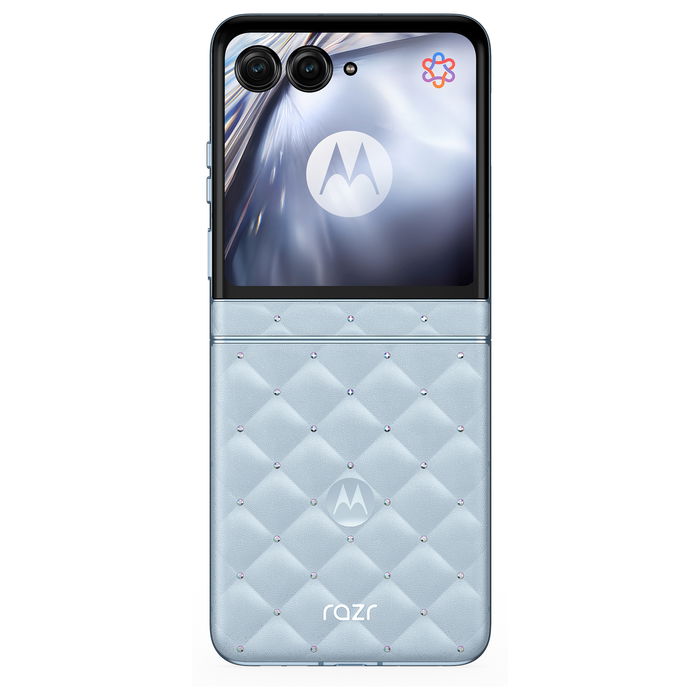Motorola razr 40 Ultra - Bundle con moto buds loop - Smartphone plegable 6.9" P-OLED 120Hz, 256GB 8GB RAM, 5G, 50MP, Android 15, Batería 4500 mAh, Color Azul Motorola razr 40 Ultra - Bundle con moto buds loop - Smartphone plegable 6.9" P-OLED 120Hz, 256GB 8GB RAM, 5G, 50MP, Android 15, Batería 4500 mAh, Color Azul