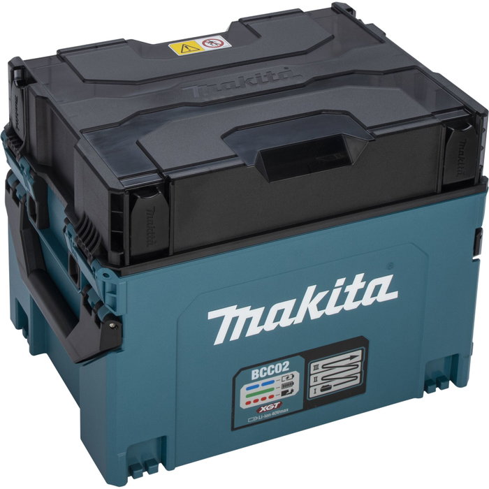 Makita 1914U0-3 Maletín de carga para 12 baterías 40V max. Makita 1914U0-3 Maletín de carga para 12 baterías 40V max.