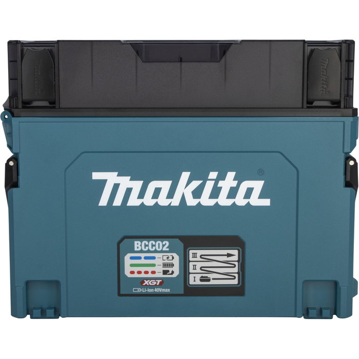 Makita 1914U0-3 Maletín de carga para 12 baterías 40V max. Makita 1914U0-3 Maletín de carga para 12 baterías 40V max.