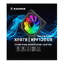 Xilence XPF120UR.ARGB Ventilador con iluminación ARGB y hoja reversible, Negro