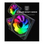 Xilence XPF120UR.ARGB Ventilador con iluminación ARGB y hoja reversible, Negro