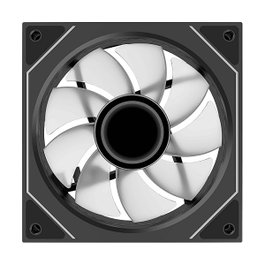 Xilence XPF120UR.ARGB Ventilador con iluminación ARGB y hoja reversible, Negro