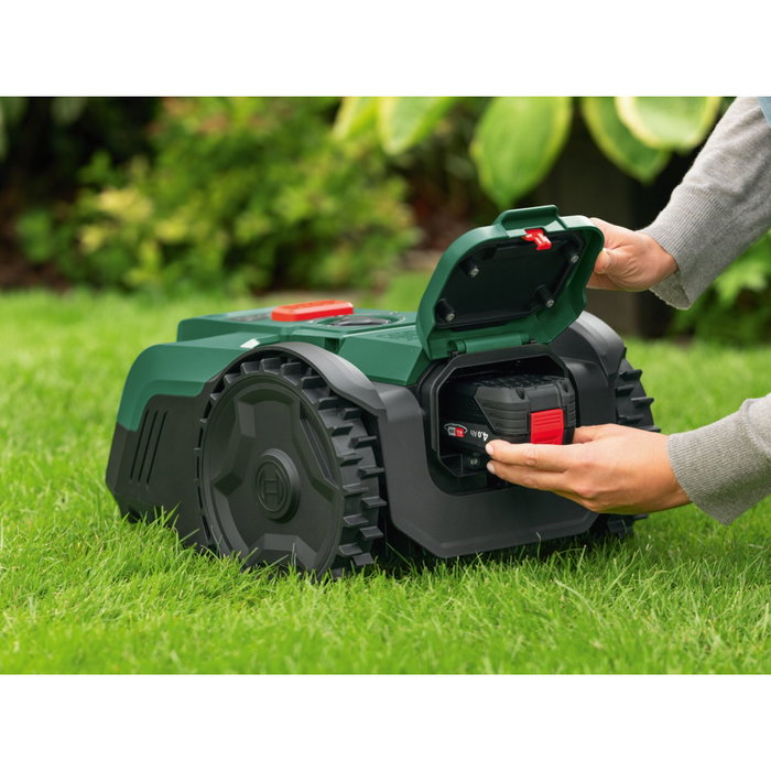 Bosch VISIMOW18V-100 Cortacéspedes Robótico con Batería y Cargador
