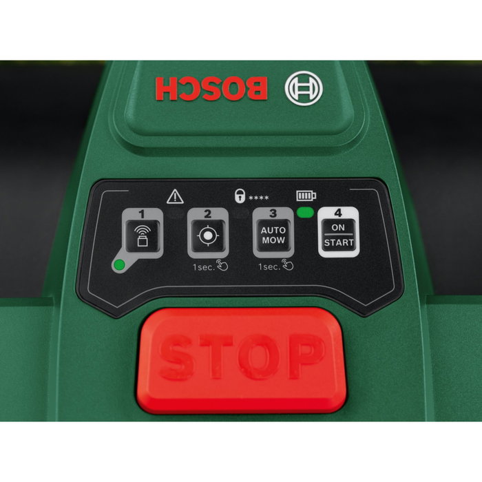 Bosch VISIMOW18V-100 Cortacéspedes Robótico con Batería y Cargador