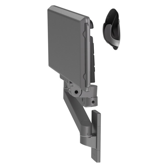 Ergotron LX Pro Tastatur-/Mausablage mit Stützarmhalterung - Verstellbar, Gris, Montaje en Pared Ergotron LX Pro Tastatur-/Mausablage mit Stützarmhalterung - Verstellbar, Gris, Montaje en Pared