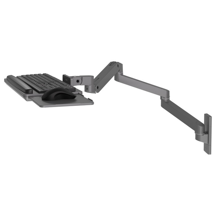 Ergotron LX Pro Tastatur-/Mausablage mit Stützarmhalterung - Verstellbar, Gris, Montaje en Pared Ergotron LX Pro Tastatur-/Mausablage mit Stützarmhalterung - Verstellbar, Gris, Montaje en Pared