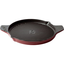 Berkel Sartén de Parrilla de Hierro Fundido, Rojo
