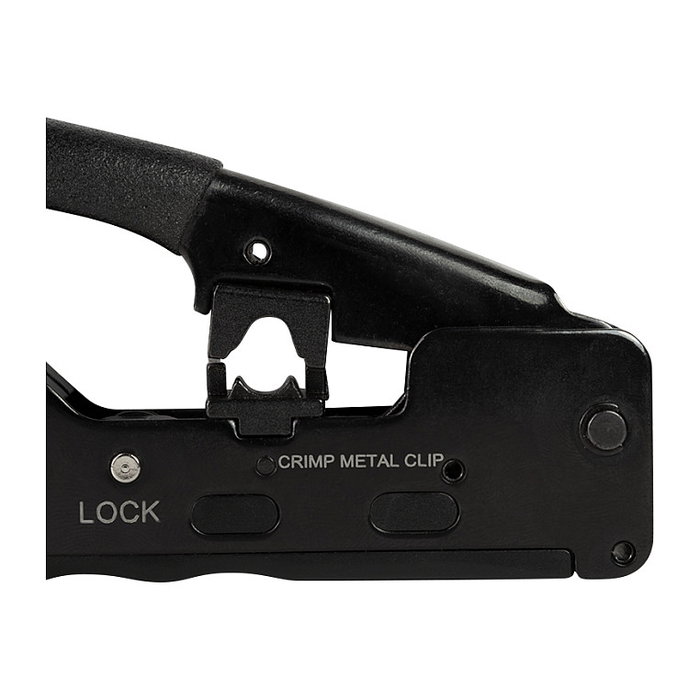 LogiLink Herramienta de crimpado modular Cat5e/Cat6/Cat6A/RJ12