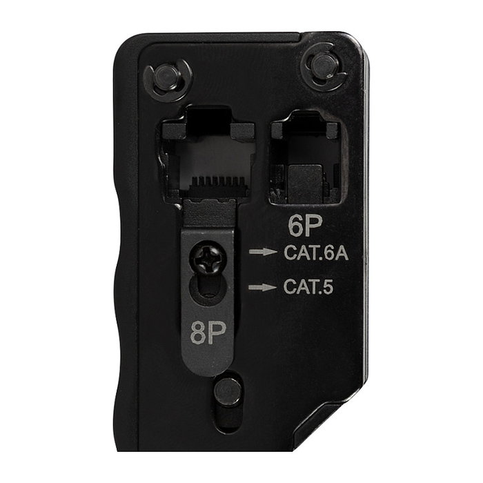 LogiLink Herramienta de crimpado modular Cat5e/Cat6/Cat6A/RJ12