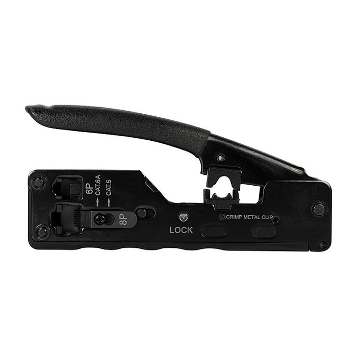 LogiLink Herramienta de crimpado modular Cat5e/Cat6/Cat6A/RJ12