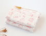 KioKids Muselina Rosa Animalitos de Bambú y Algodón 120x120 cm