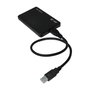 LogiLink Carcasa Externa 2,5 Pulgadas USB 3.0 Sin Tornillos Negro