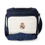 REAL MADRID Bolsa Térmica Porta Alimentos Plegable, Poliéster 600D, 29.5x22x27.5 cm