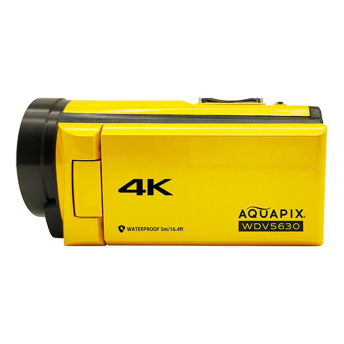 Easypix Aquapix WDV5630 Videocámara 4K Ultra HD 13 MP Pantalla de 7,62 cm (3") Color Amarillo Easypix Aquapix WDV5630 Videocámara 4K Ultra HD 13 MP Pantalla de 7,62 cm (3") Color Amarillo