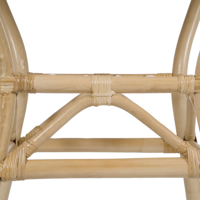 Mesa Natural Ratán Salón 75 X 75 X 76 cm