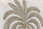 DKD Home Decor Cojín de Algodón Bordado a Mano Crudo 50x30 cm