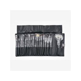 Bifull Set 18 Pinceles de Piel Cleissy Black